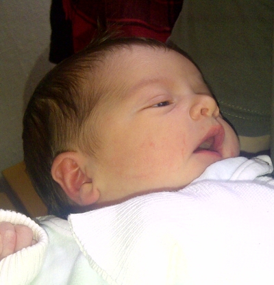 Vanessa, unser erstes Enkelkind!